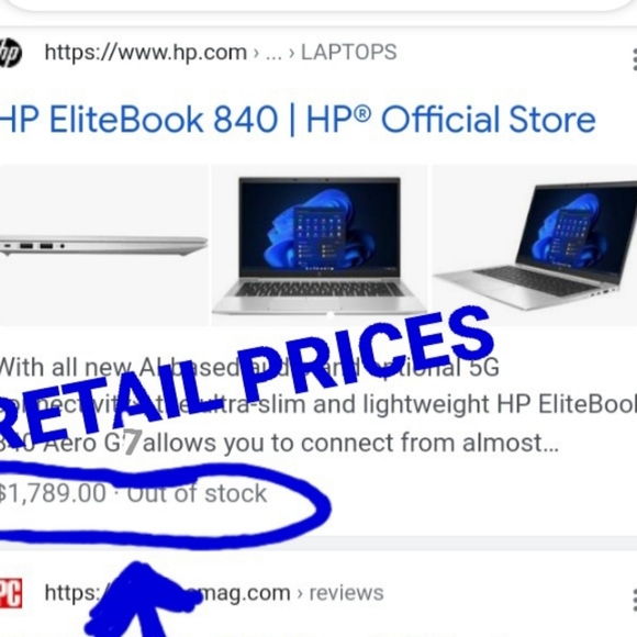 Hp Elitebook 840 G7 - Picture 8 of 9